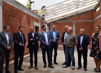 Обилазак радова на вртићу