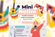 Од фебруара музичко забавиште у Шимановцима