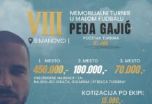 VIII Меморијални хуманитарни турнир у малом фудбалу